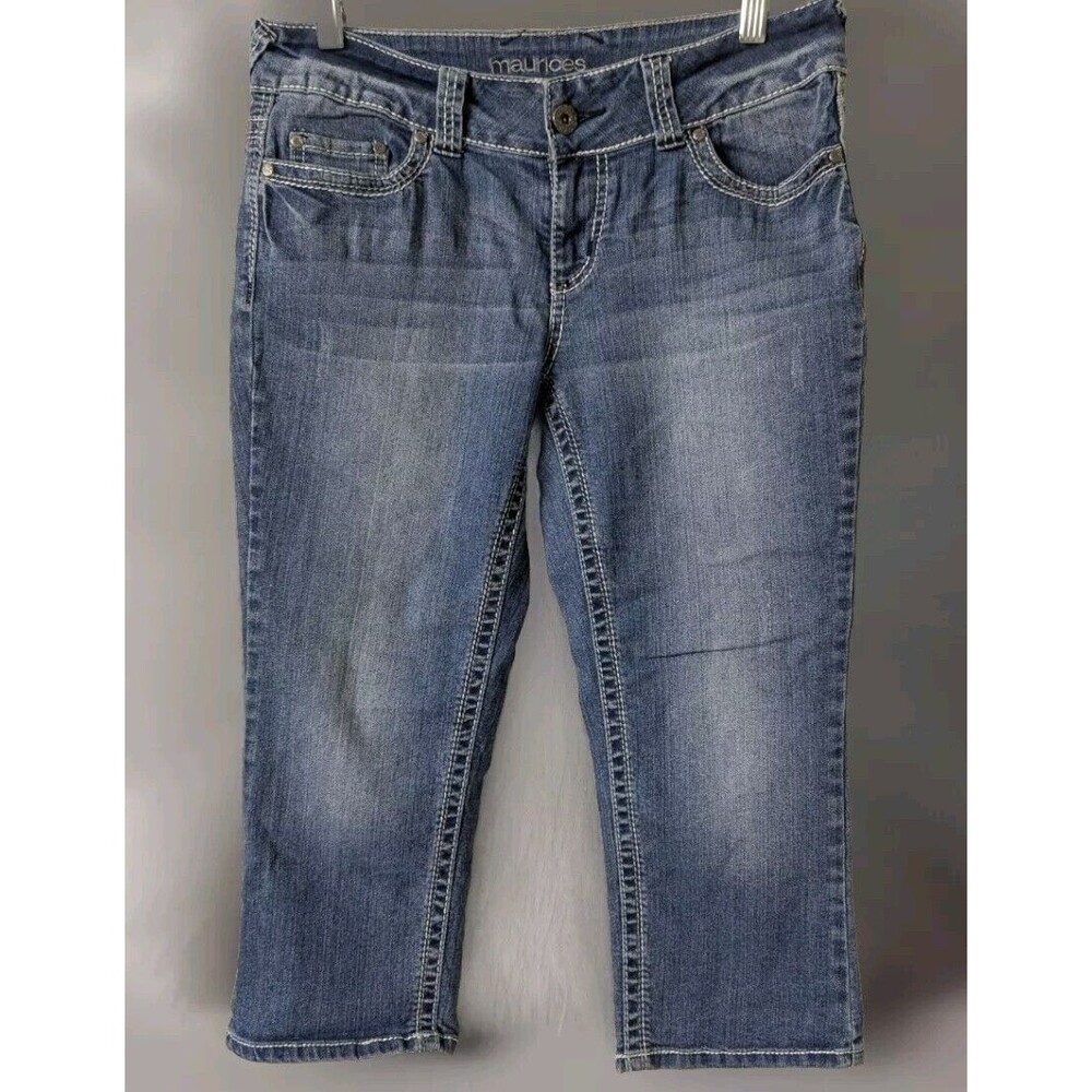 Maurices Women's Jeans Denim Capri Cropped Pants Size 7/8